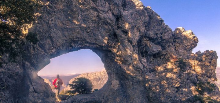 Arco di Suttaterra Anello di Suttaterra Hiking Sardinia